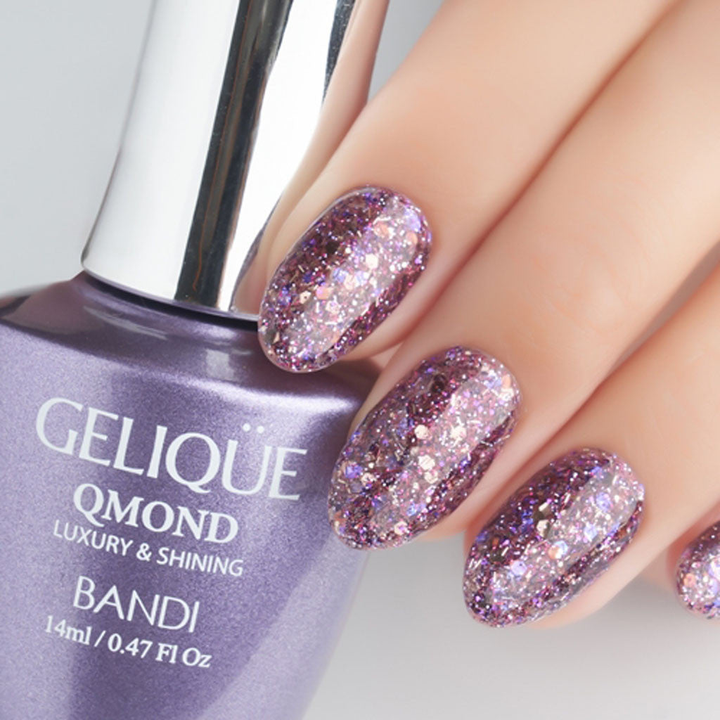Gelique Qmond - GP356 Fringe Violet Diamond Nail Supplies